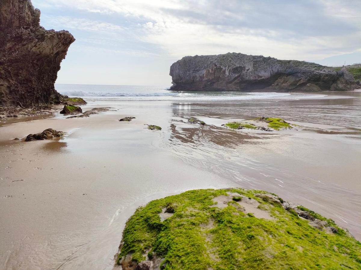 Апартаменты Salitre En El Cuera Льянес Экстерьер фото